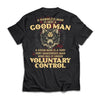 Viking, Norse, Gym t-shirt & apparel, A harmless man is not a good man, BackApparel[Heathen By Nature authentic Viking products]Next Level Premium Short Sleeve T-ShirtBlackS