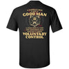 Viking, Norse, Gym t-shirt & apparel, A harmless man is not a good man, BackApparel[Heathen By Nature authentic Viking products]Tall Ultra Cotton T-ShirtBlackXLT