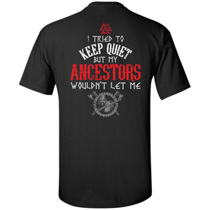 Viking, Norse, Gym t-shirt & apparel, Ancestors, Double sidedApparel[Heathen By Nature authentic Viking products]