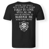 Viking, Norse, Gym t-shirt & apparel, Anyone that really gets to know me, backApparel[Heathen By Nature authentic Viking products]Premium Men T-ShirtBlackS