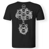 Viking, Norse, Gym t-shirt & apparel, ASGARD nine worlds, BackApparel[Heathen By Nature authentic Viking products]Premium Men T-ShirtBlackS