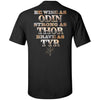 Viking, Norse, Gym t-shirt & apparel, Be Wise Strong Brave, BackApparel[Heathen By Nature authentic Viking products]Tall Ultra Cotton T-ShirtBlackXLT