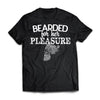 Viking, Norse, Gym t-shirt & apparel, Bearded for her pleasure, FrontApparel[Heathen By Nature authentic Viking products]Next Level Premium Short Sleeve T-ShirtBlackX-Small
