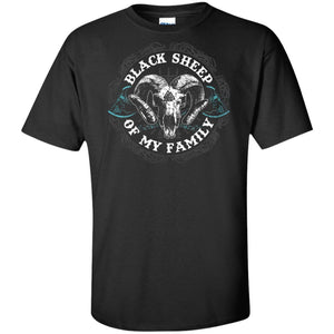 Viking, Norse, Gym t-shirt & apparel, Black Sheep, FrontApparel[Heathen By Nature authentic Viking products]Tall Ultra Cotton T-ShirtBlackXLT