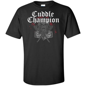 Viking, Norse, Gym t-shirt & apparel, Champion, FrontApparel[Heathen By Nature authentic Viking products]Tall Ultra Cotton T-ShirtBlackXLT