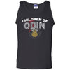 Viking, Norse, Gym t-shirt & apparel, Children of Odin, FrontApparel[Heathen By Nature authentic Viking products]Cotton Tank TopBlackS