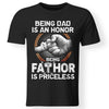 Viking, Norse, Gym t-shirt & apparel, Dad, Honor, FrontApparel[Heathen By Nature authentic Viking products]Gildan Premium Men T-ShirtBlack5XL