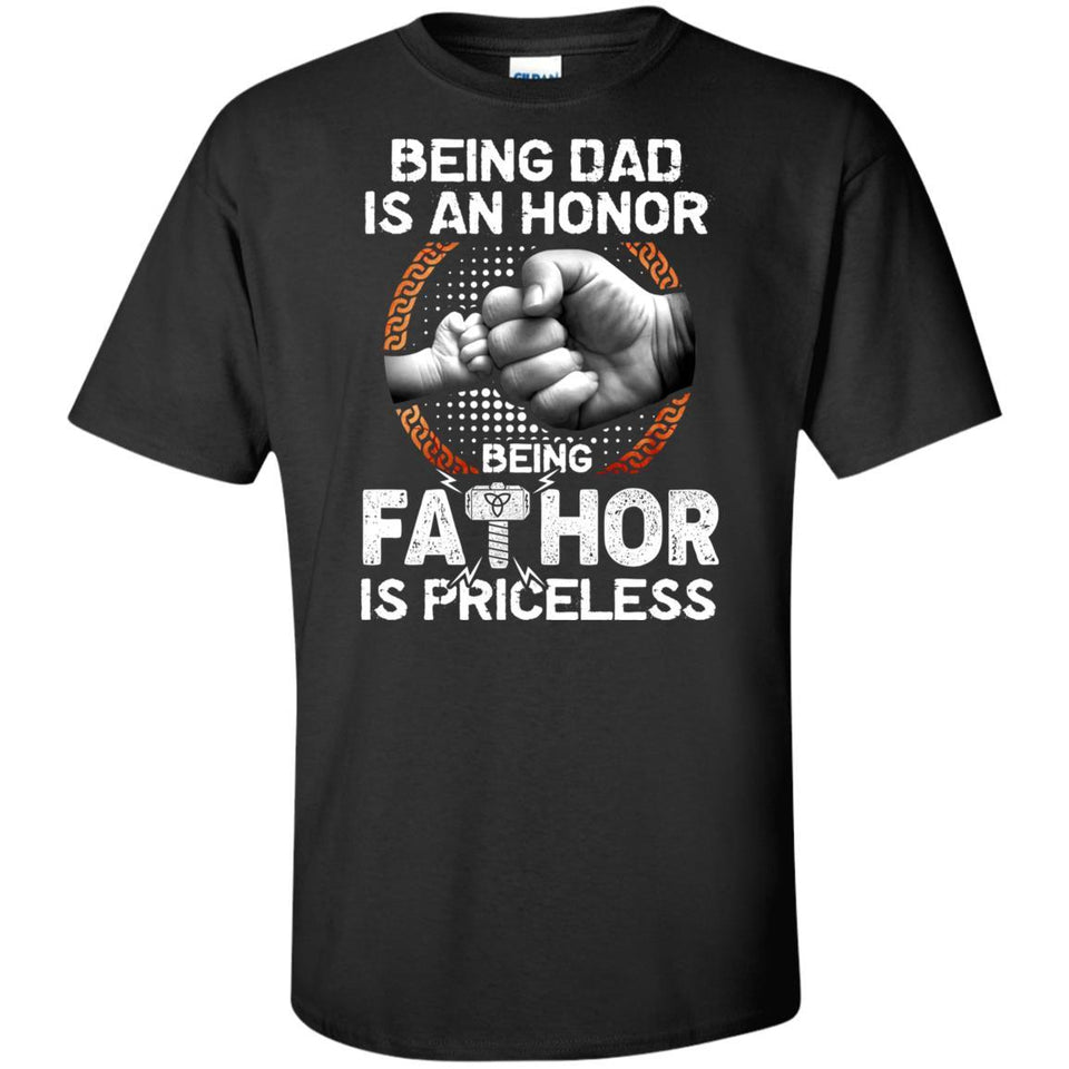 Viking, Norse, Gym t-shirt & apparel, Dad, Honor, FrontApparel[Heathen By Nature authentic Viking products]Tall Ultra Cotton T-ShirtBlackXLT