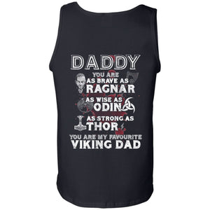 Viking, Norse, Gym t-shirt & apparel, Daddy, BackApparel[Heathen By Nature authentic Viking products]Cotton Tank TopBlackS