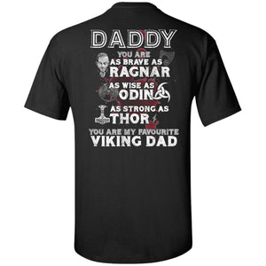 Viking, Norse, Gym t-shirt & apparel, Daddy, BackApparel[Heathen By Nature authentic Viking products]Tall Ultra Cotton T-ShirtBlackXLT