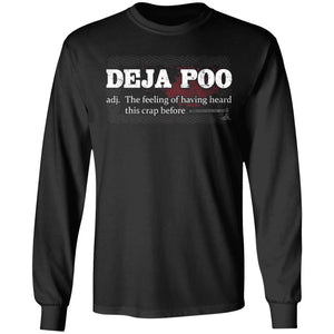 Viking, Norse, Gym t-shirt & apparel, Deja Poo, FrontApparel[Heathen By Nature authentic Viking products]Long-Sleeve Ultra Cotton T-ShirtBlackS