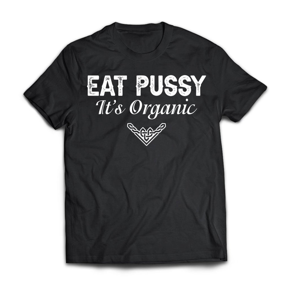 Viking, Norse, Gym t-shirt & apparel, Eat Pussy, FrontApparel[Heathen By Nature authentic Viking products]Next Level Premium Short Sleeve T-ShirtBlackX-Small