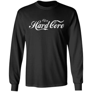 Viking, Norse, Gym t-shirt & apparel, Enjoy hardcore, frontApparel[Heathen By Nature authentic Viking products]Long-Sleeve Ultra Cotton T-ShirtBlackS