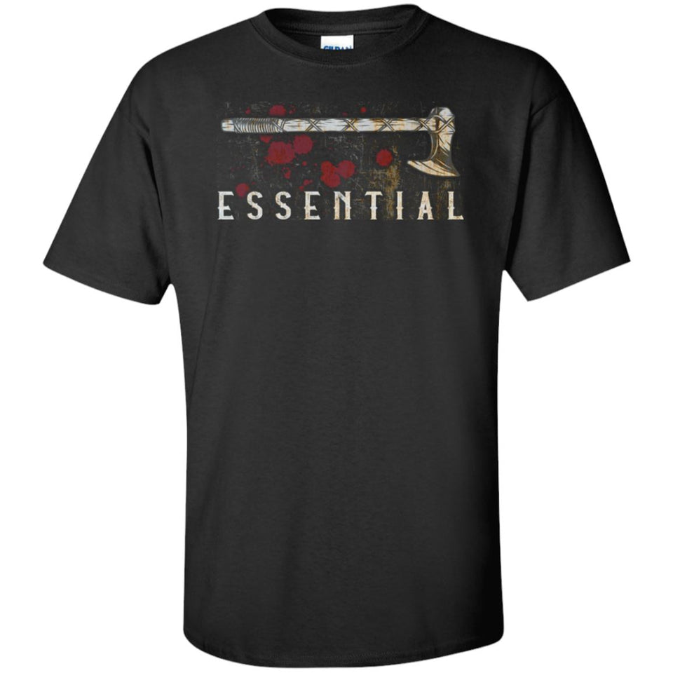 Viking, Norse, Gym t-shirt & apparel, Essential, FrontApparel[Heathen By Nature authentic Viking products]Tall Ultra Cotton T-ShirtBlackXLT
