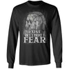 Viking, Norse, Gym t-shirt & apparel, Exist without fear, frontApparel[Heathen By Nature authentic Viking products]Long-Sleeve Ultra Cotton T-ShirtBlackS
