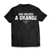 Viking, Norse, Gym t-shirt & apparel, Give violence a chance, FrontApparel[Heathen By Nature authentic Viking products]Next Level Premium Short Sleeve T-ShirtBlackX-Small