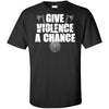 Viking, Norse, Gym t-shirt & apparel, Give violence a chance, FrontApparel[Heathen By Nature authentic Viking products]Tall Ultra Cotton T-ShirtBlackXLT