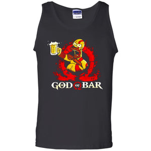 Viking, Norse, Gym t-shirt & apparel, God of bar, FrontApparel[Heathen By Nature authentic Viking products]Cotton Tank TopBlackS