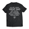 Viking, Norse, Gym t-shirt & apparel, Great Dad, FrontApparel[Heathen By Nature authentic Viking products]Next Level Premium Short Sleeve T-ShirtBlackX-Small