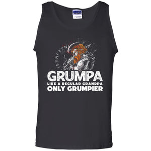 Viking, Norse, Gym t-shirt & apparel, Grumpa, FrontApparel[Heathen By Nature authentic Viking products]Cotton Tank TopBlackS