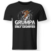 Viking, Norse, Gym t-shirt & apparel, Grumpa, FrontApparel[Heathen By Nature authentic Viking products]Gildan Premium Men T-ShirtBlack5XL