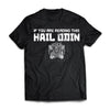 Viking, Norse, Gym t-shirt & apparel, Hail Odin, FrontApparel[Heathen By Nature authentic Viking products]Next Level Premium Short Sleeve T-ShirtBlackX-Small