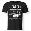 Viking, Norse, Gym t-shirt & apparel, Happy Father's Day, FrontApparel[Heathen By Nature authentic Viking products]Gildan Premium Men T-ShirtBlack5XL
