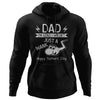 Viking, Norse, Gym t-shirt & apparel, Happy Father's Day, FrontApparel[Heathen By Nature authentic Viking products]Unisex Pullover HoodieBlackS