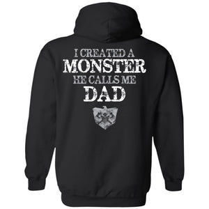 Viking, Norse, Gym t-shirt & apparel, He calls me Dad, Double sidedApparel[Heathen By Nature authentic Viking products]
