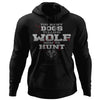 Viking, Norse, Gym t-shirt & apparel, How to hunt, FrontApparel[Heathen By Nature authentic Viking products]Unisex Pullover HoodieBlackS