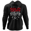 Viking, Norse, Gym t-shirt & apparel, I am a son of Odin, BackApparel[Heathen By Nature authentic Viking products]Unisex Pullover HoodieBlackS