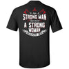 Viking, Norse, Gym t-shirt & apparel, I am a strong man, BackApparel[Heathen By Nature authentic Viking products]Tall Ultra Cotton T-ShirtBlackXLT