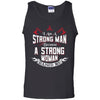Viking, Norse, Gym t-shirt & apparel, I am a strong man, FrontApparel[Heathen By Nature authentic Viking products]Cotton Tank TopBlackS