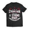 Viking, Norse, Gym t-shirt & apparel, I am a strong man, FrontApparel[Heathen By Nature authentic Viking products]Next Level Premium Short Sleeve T-ShirtBlackX-Small