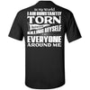 Viking, Norse, Gym t-shirt & apparel, I am constantly torn, BackApparel[Heathen By Nature authentic Viking products]Tall Ultra Cotton T-ShirtBlackXLT