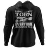 Viking, Norse, Gym t-shirt & apparel, I am constantly torn, BackApparel[Heathen By Nature authentic Viking products]Unisex Pullover HoodieBlackS
