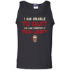 Viking, Norse, Gym t-shirt & apparel, I am currently too legit, FrontApparel[Heathen By Nature authentic Viking products]Cotton Tank TopBlackS