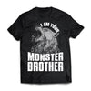 Viking, Norse, Gym t-shirt & apparel, I am your monster brother, FrontApparel[Heathen By Nature authentic Viking products]Next Level Premium Short Sleeve T-ShirtBlackX-Small
