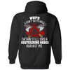 Viking, Norse, Gym t-shirt & apparel, I can't go to hell, BackApparel[Heathen By Nature authentic Viking products]Unisex Pullover HoodieBlackS