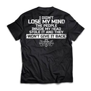 Viking, Norse, Gym t-shirt & apparel, I didn't lose my mind, BackApparel[Heathen By Nature authentic Viking products]Premium Short Sleeve T-ShirtBlackX-Small