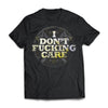 Viking, Norse, Gym t-shirt & apparel, I Don't Care, FrontApparel[Heathen By Nature authentic Viking products]Next Level Premium Short Sleeve T-ShirtBlackX-Small