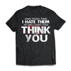 Viking, Norse, Gym t-shirt & apparel, I don't even think of you, FrontApparel[Heathen By Nature authentic Viking products]Next Level Premium Short Sleeve T-ShirtBlackX-Small
