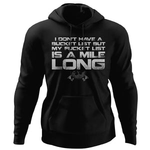 Viking, Norse, Gym t-shirt & apparel, I don't have a bucket list, FrontApparel[Heathen By Nature authentic Viking products]Unisex Pullover HoodieBlackS