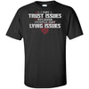 Viking, Norse, Gym t-shirt & apparel, I got trust issues, FrontApparel[Heathen By Nature authentic Viking products]Tall Ultra Cotton T-ShirtBlackXLT