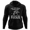 Viking, Norse, Gym t-shirt & apparel, I got two wolves inside of me, FrontApparel[Heathen By Nature authentic Viking products]Unisex Pullover HoodieBlackS