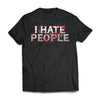 Viking, Norse, Gym t-shirt & apparel, I hate people, FrontApparel[Heathen By Nature authentic Viking products]Next Level Premium Short Sleeve T-ShirtBlackX-Small