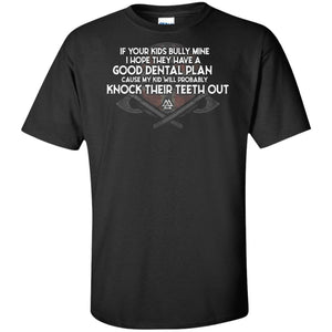 Viking, Norse, Gym t-shirt & apparel, I hope they have a good dental plan, FrontApparel[Heathen By Nature authentic Viking products]Tall Ultra Cotton T-ShirtBlackXLT