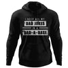 Viking, Norse, Gym t-shirt & apparel, I keep all my dad jokes, FrontApparel[Heathen By Nature authentic Viking products]Unisex Pullover HoodieBlackS