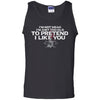 Viking, Norse, Gym t-shirt & apparel, I like you, FrontApparel[Heathen By Nature authentic Viking products]Cotton Tank TopBlackS