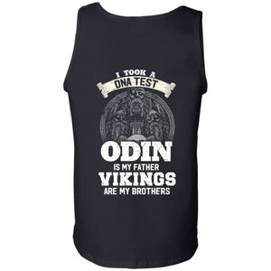 Viking, Norse, Gym t-shirt & apparel, I Took A DNA Test, BackApparel[Heathen By Nature authentic Viking products]Cotton Tank TopBlackS